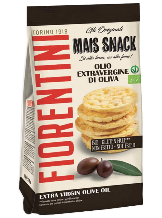 Fiorentini Mais Snack Bio Mini Gallette all’Olio Extravergine di Oliva 50g