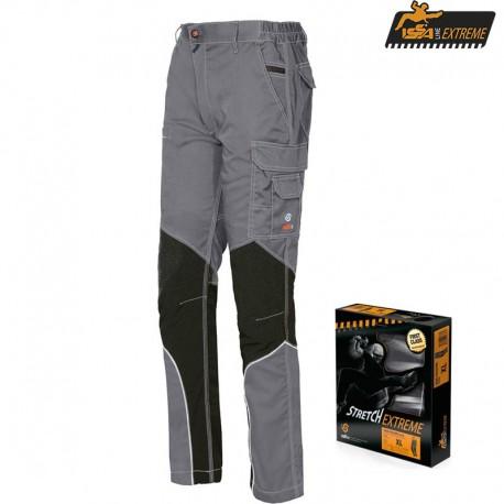 Pantaloni da Lavoro by ISSA STRETCH EXTREME Grigio Chiaro