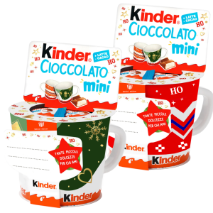 Kinder Cioccolato Mini in Tazza Natalizia 102g (2025)