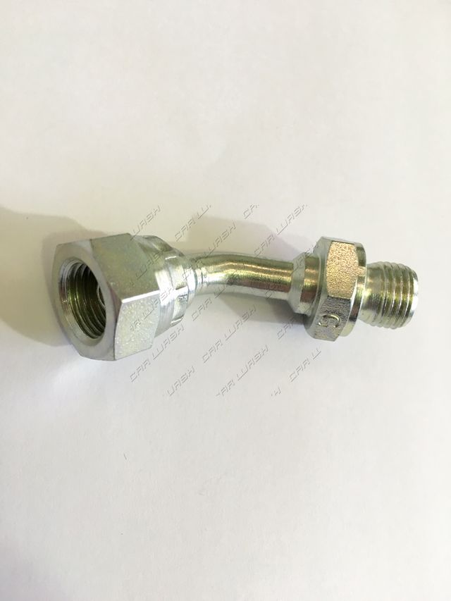 Raccordo curva 45 MF1/4 femmina girevole