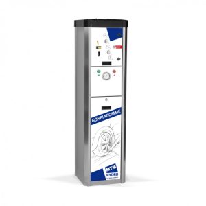 Gonfia Gomme TI manometro a pannello con gettoniera elettronica e compressore integrato