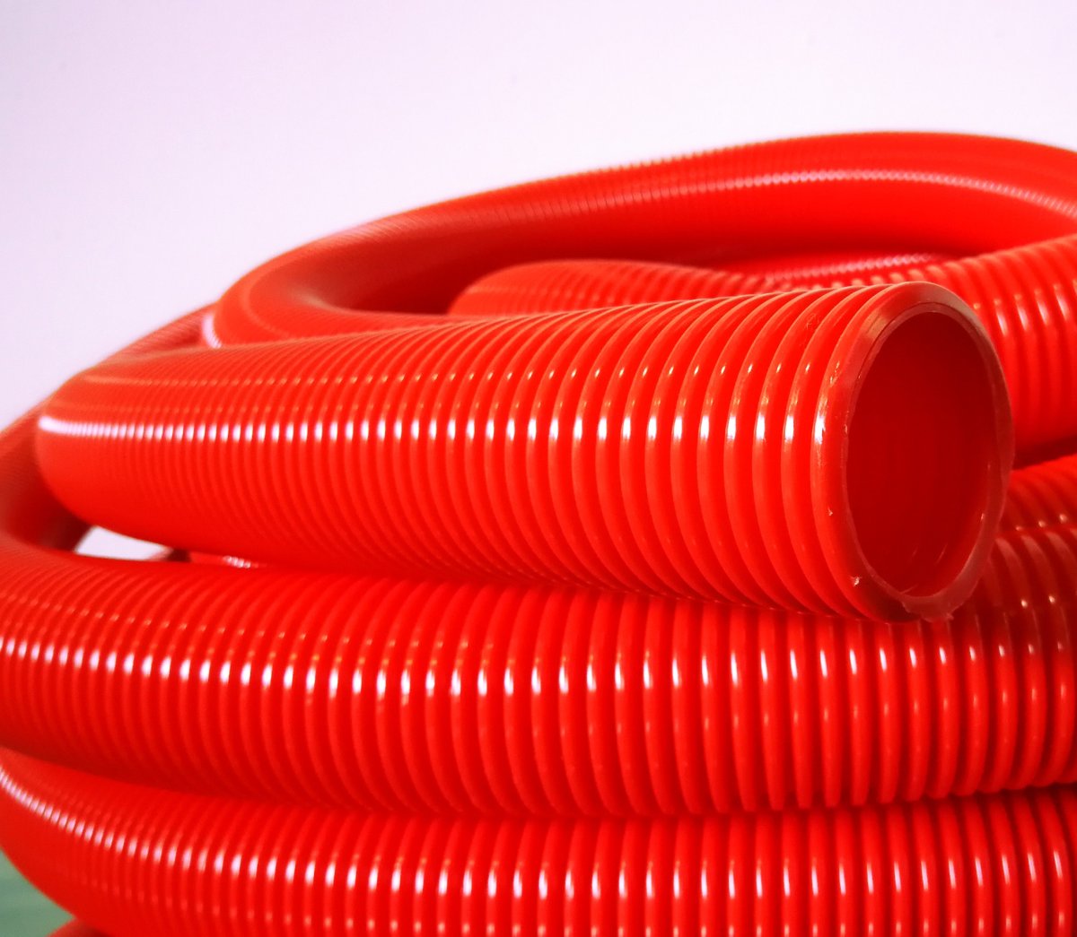 Tubo Aspirazione Rosso d. 38 (Matassa da 20 mt )