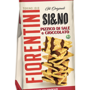 Fiorentini Si&No Bio Triangolini di Mais Salati e Cioccolato Fondente 80g