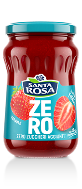 Santa Rosa Confettura Zero Zuccheri Aggiunti Fragola 300g