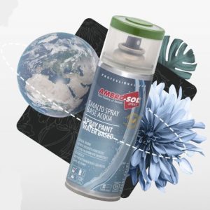 Vernice Spray base Acqua AMBRO-SOL