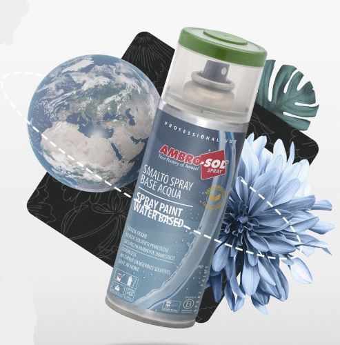 Vernice Spray base Acqua AMBRO-SOL