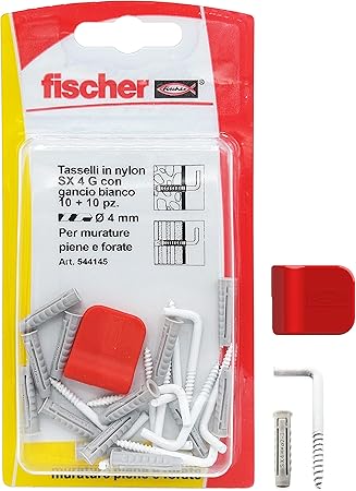 Tassello a gancio Appendiquadri SX 4 G Fischer