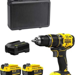 Trapano Avvitatore a Percussione BRUSHLESS V20 STANLEY® FATMAX 18V 4.0ah 80nm