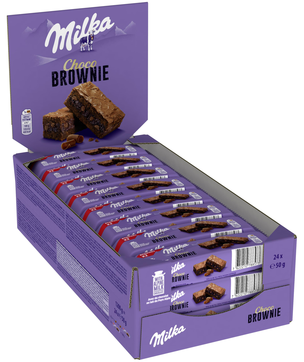 Milka Choco Brownie Box 24x50g