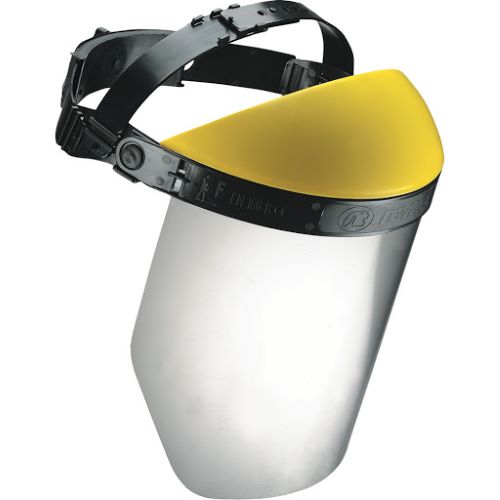 Visiera protettiva con Schermo in Policarbonato rialzabile