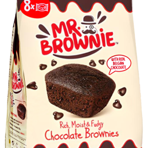 Mr. Brownie Chocolate con Gocce di Cioccolato Belga 200g