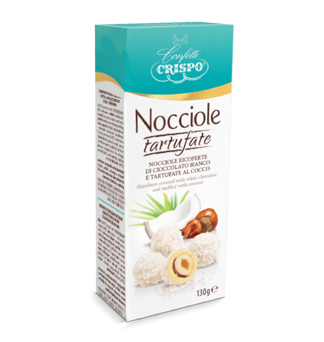 Crispo Nocciole Tartufate al Cocco 130g