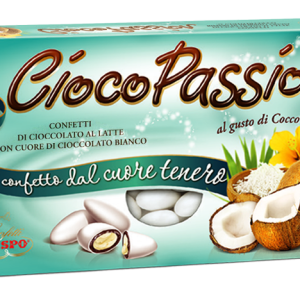 Crispo CiocoPassion Confetti Gusto Cocco con Cioccolato al Latte 1kg