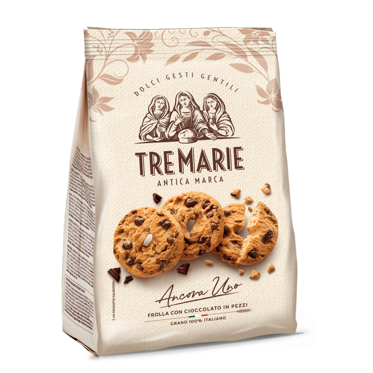 Tre Marie Ancora Uno Biscotti di Frolla con Cioccolato in Pezzi 360g