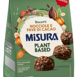 Misura Natura Ricca Biscotti alle Nocciole e Fave di Cacao 260g