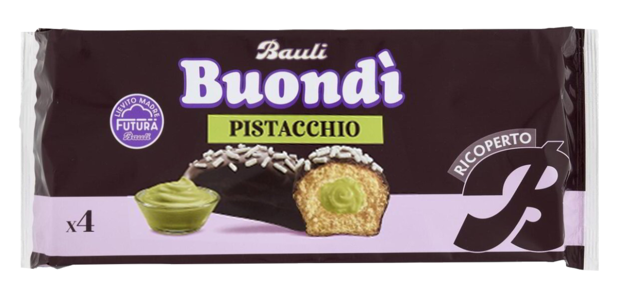 Bauli Buondì Ripieno al Pistacchio Ricoperto 184g