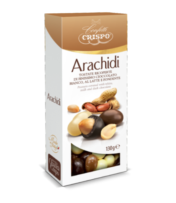 Crispo Arachidi Tostate e Ricoperte 130g