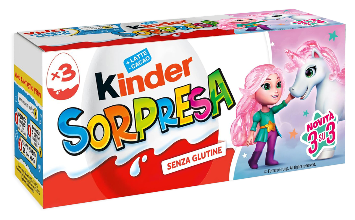 Kinder Sorpresa Unicorn Playmobil 3x20g